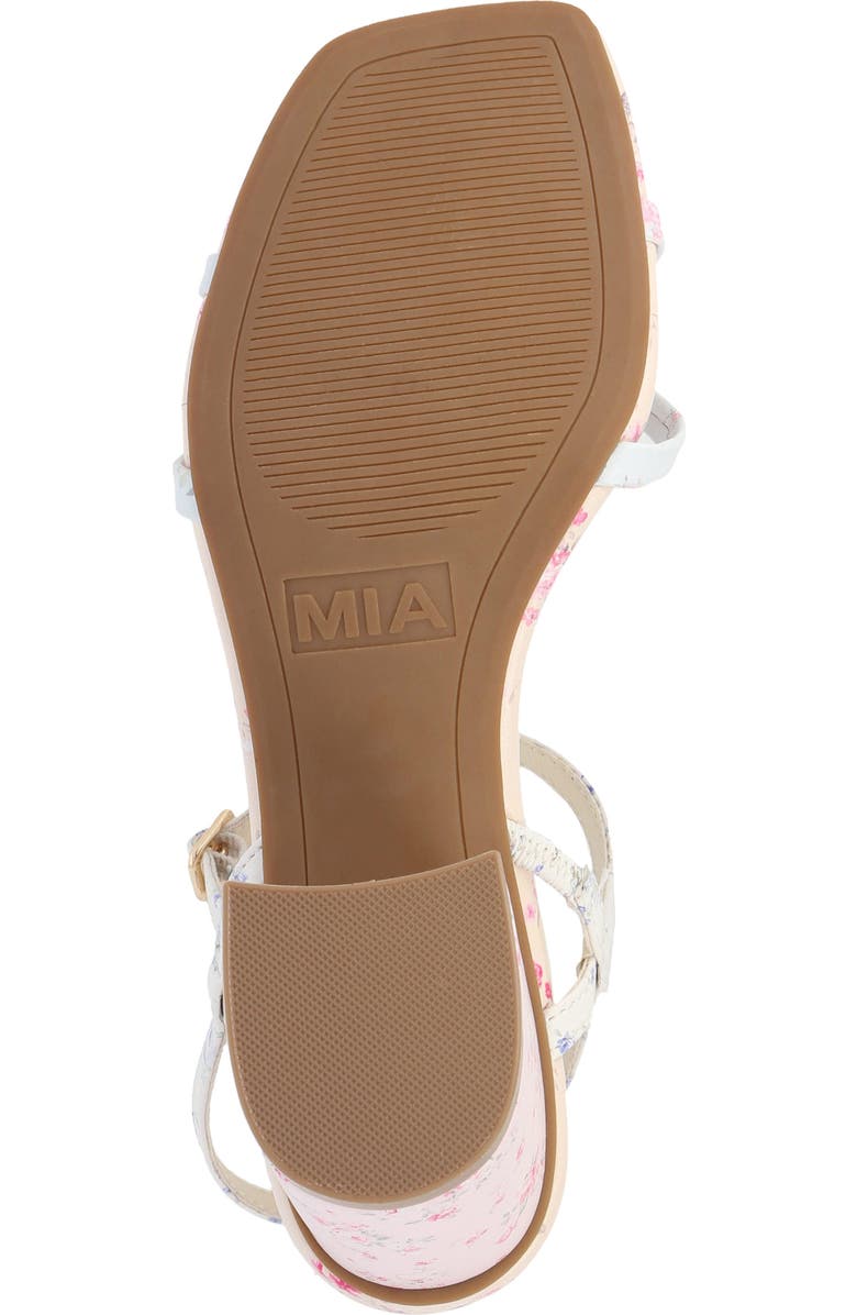 MIA Nadalia Sandal, Alternate, color, Floral Print