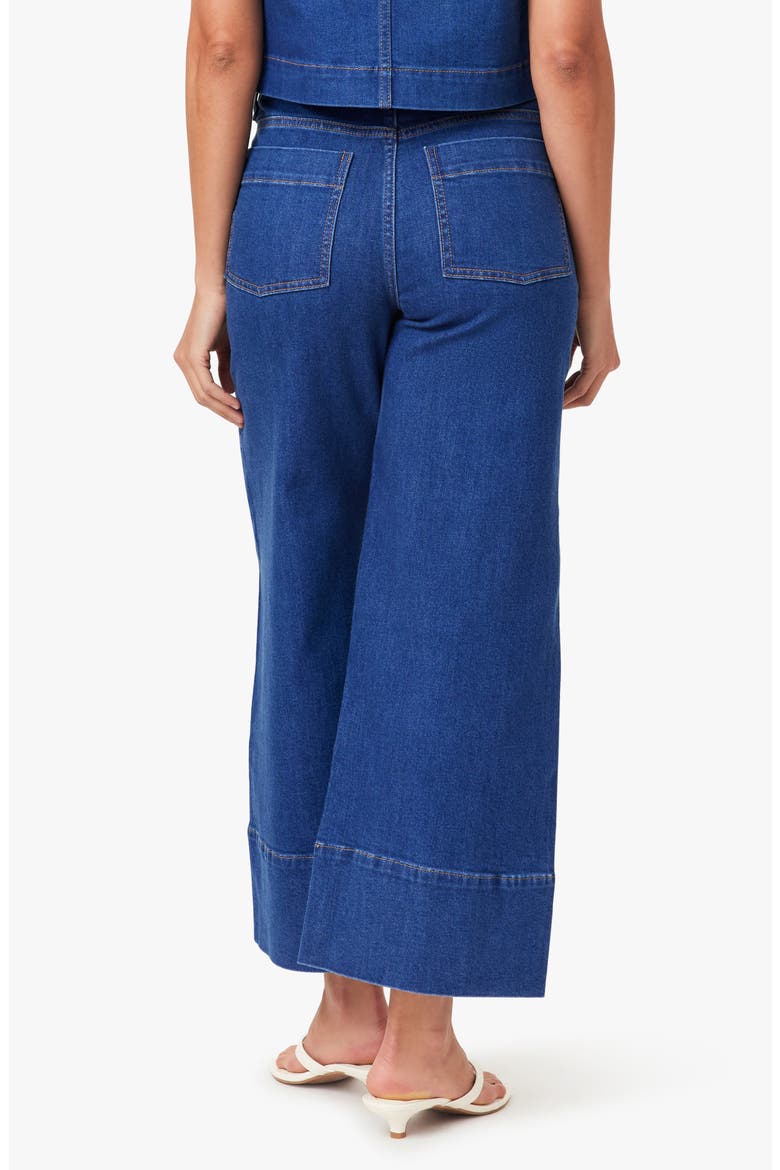 Denver Wide Leg Crop Jeans, Alternate, color, CORNFLOWER BLUE
