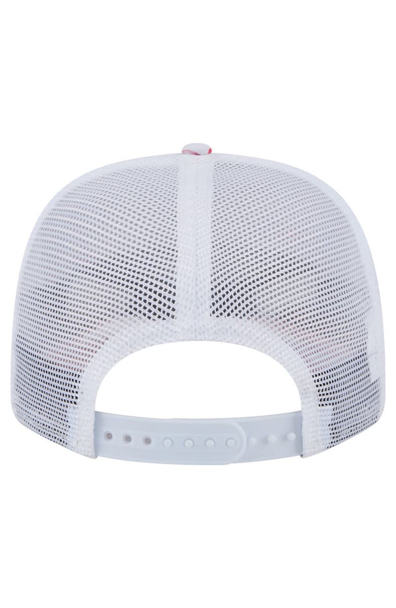 New Era Men's New Era White Miami Dolphins Adventure Flamingo Pattern 9SEVENTY Stretch-Snap Hat, Alternate, color, White