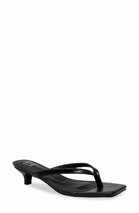 CHASE AND CHLOE Raya Kitten Heel Sandal