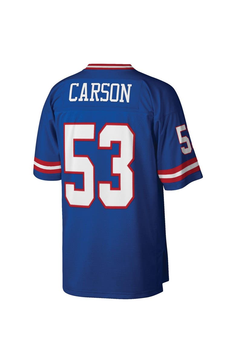 Mitchell & Ness Men's Mitchell & Ness Harry Carson Royal New York Giants Legacy Replica Jersey, Alternate, color, 