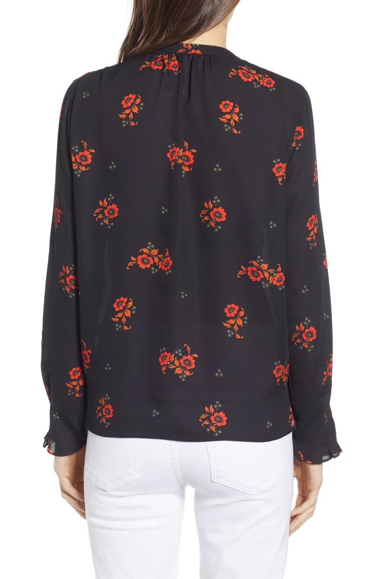 Wrap Blouse, Alternate, color, COMBO F