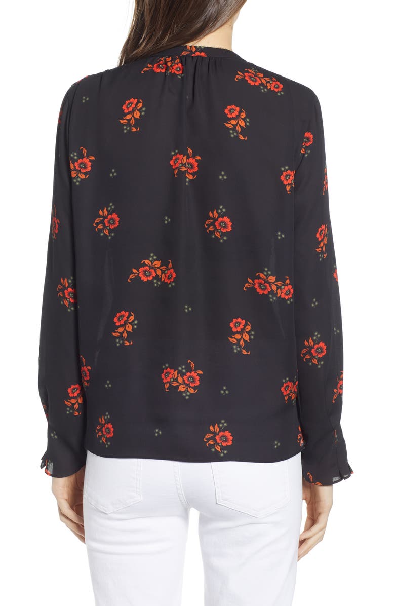 Scotch & Soda Wrap Blouse, Alternate, color, 