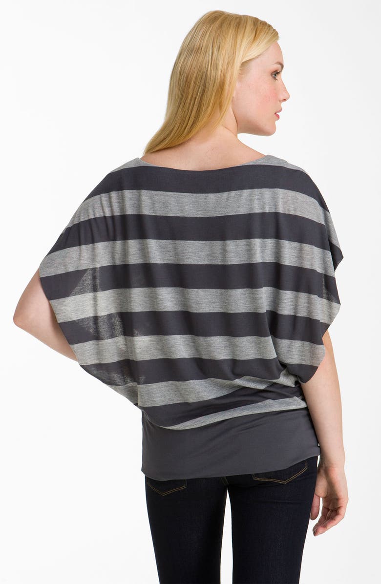 Olivia Moon Banded Hem Stripe Top, Alternate, color, 