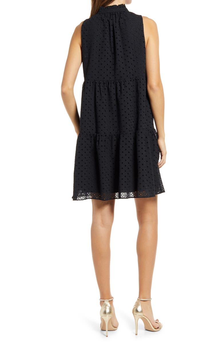 Lilly Pulitzer<sup>®</sup> Novella Sleeveless Dress, Alternate, color, Onyx Eyelet