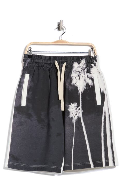 Palm Graphic Sweat Shorts