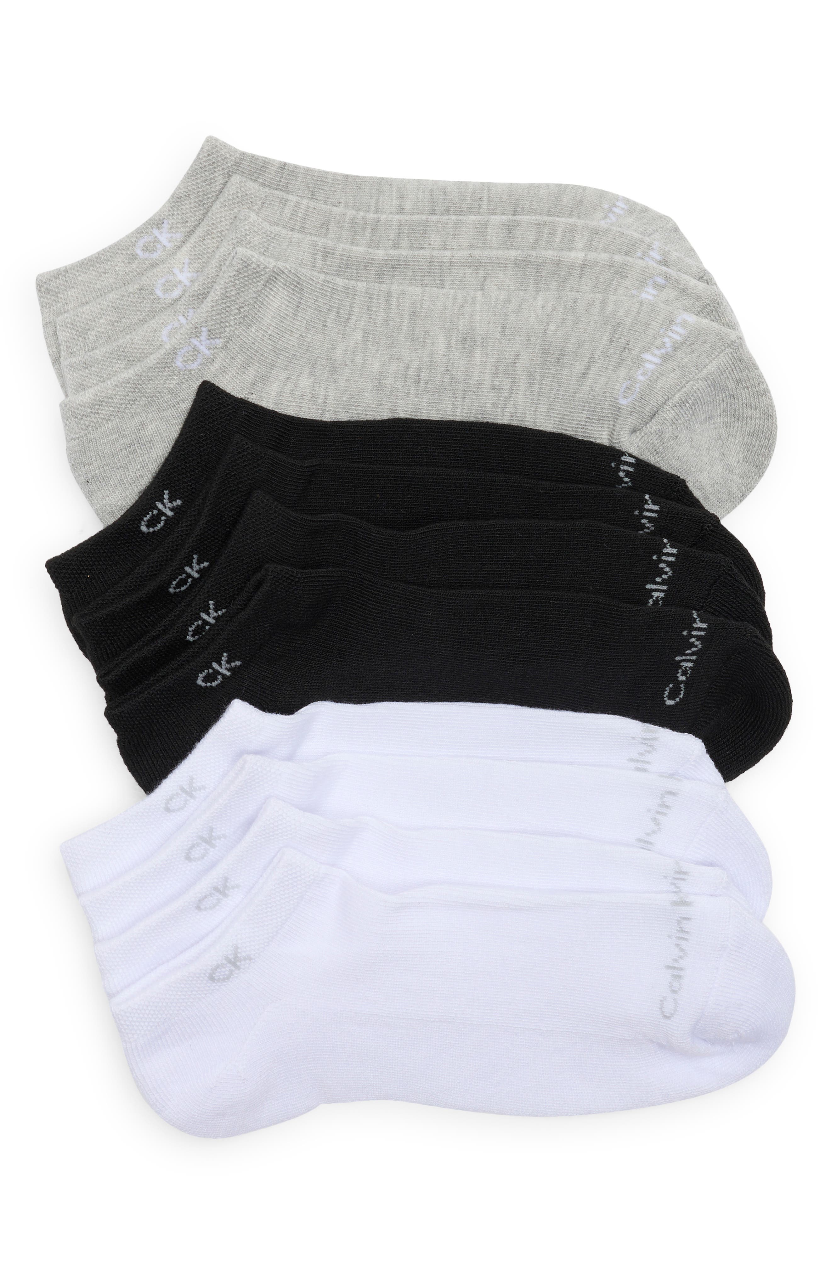 Calvin Klein 6-Pack No Show Socks