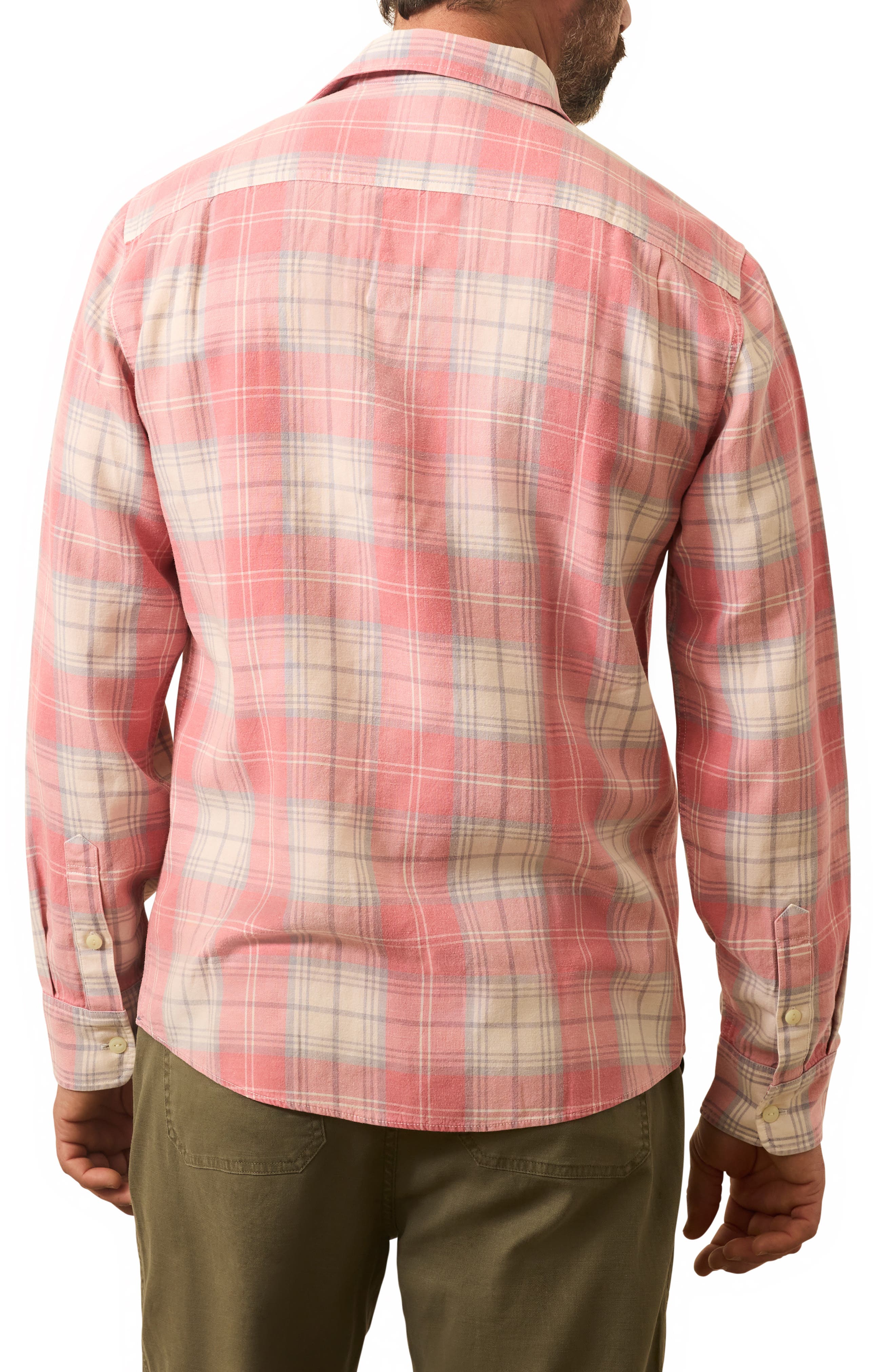 The Tried & True Plaid Chambray Button-Up Shirt - image 2