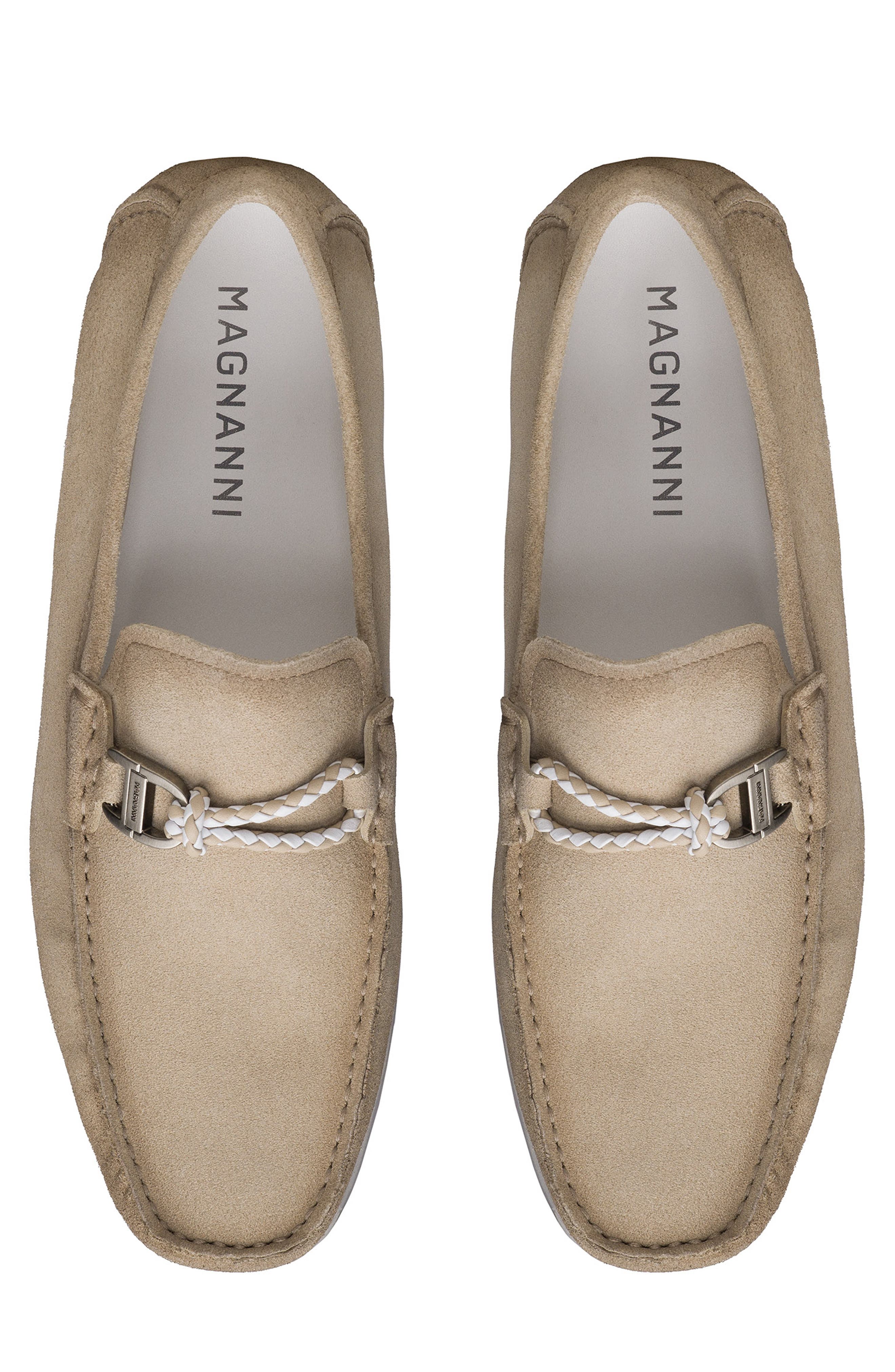 Monterey Braid Bit Loafer, Alternate, color, TIERRA SUEDE
