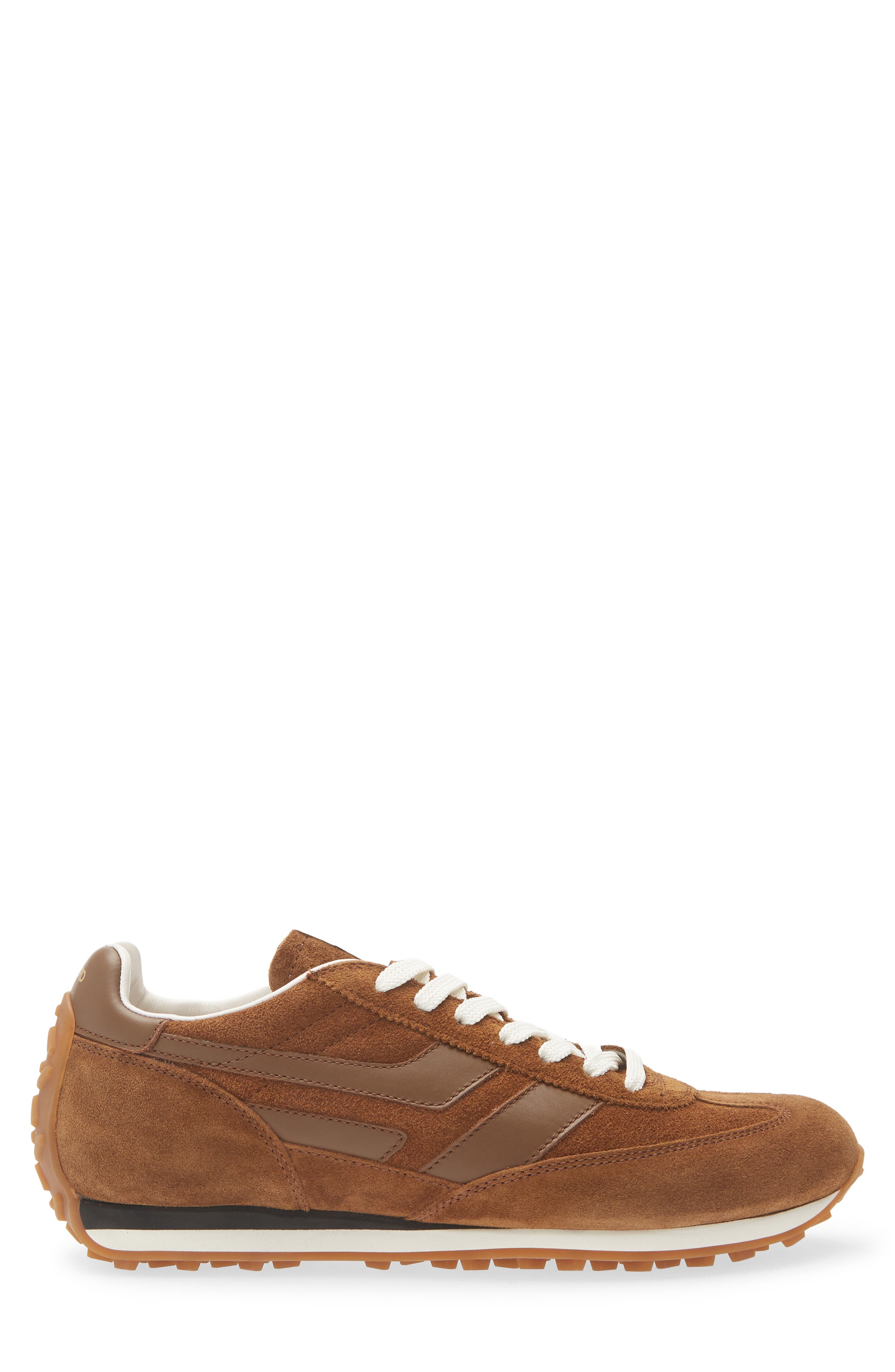 Mick Mixed Media Sneaker, Alternate, color, ERE WHISKY/ AMBER