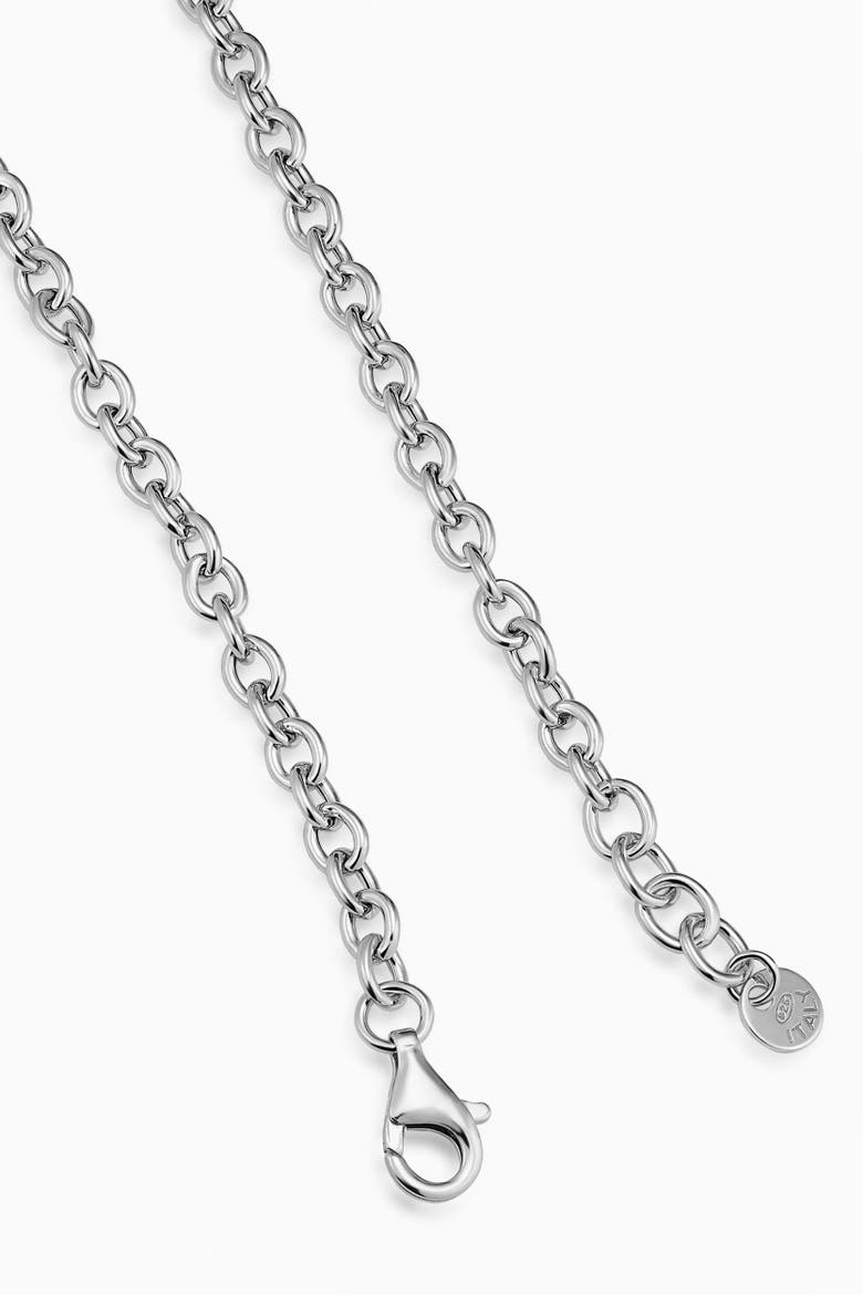 Sterling Silver Together Pendant Necklace, Alternate, color, Silver