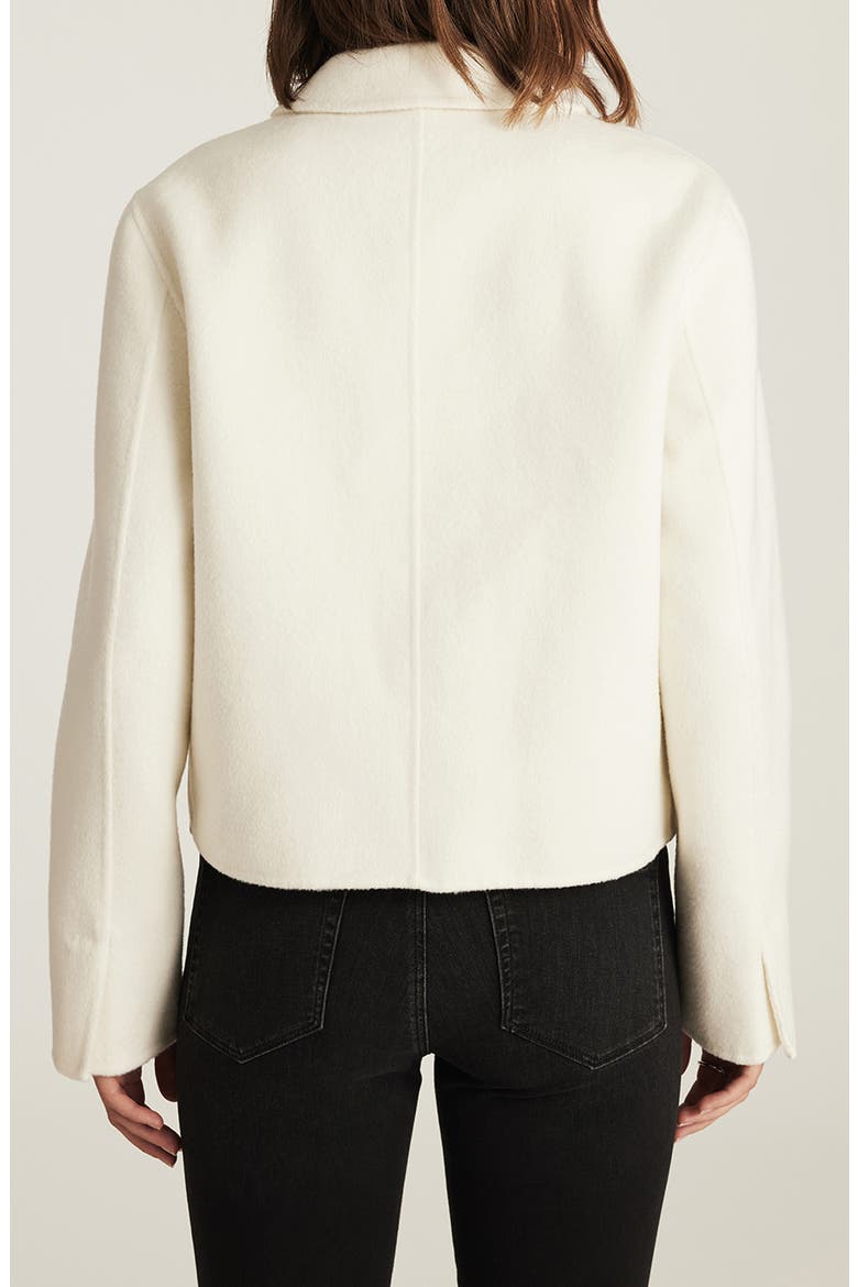 Coconut Milk Wool Blend Jacket, Alternate, color, COCONUT MILK