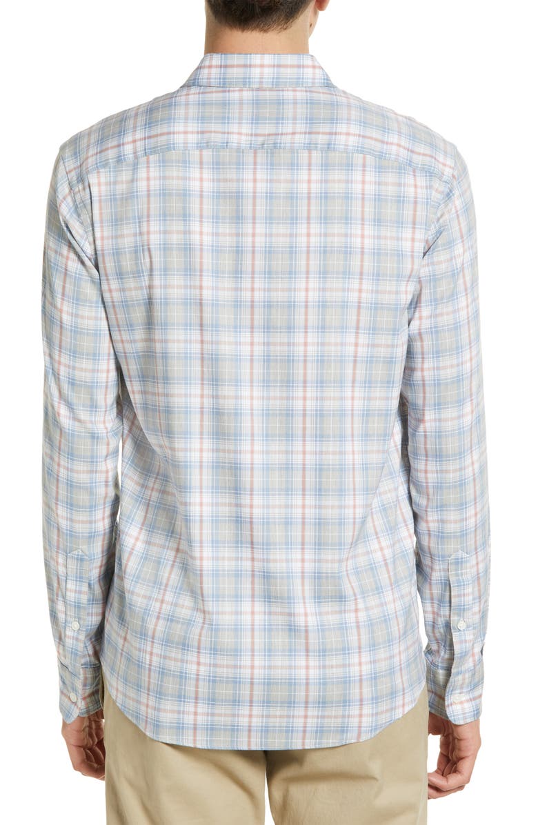 Faherty The Movement Plaid Button-Up Shirt, Alternate, color, 