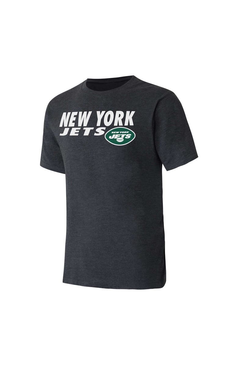 CONCEPTS SPORT Men's Concepts Sport Green/Black New York Jets Meter T-Shirt & Shorts Sleep Set, Alternate, color, 