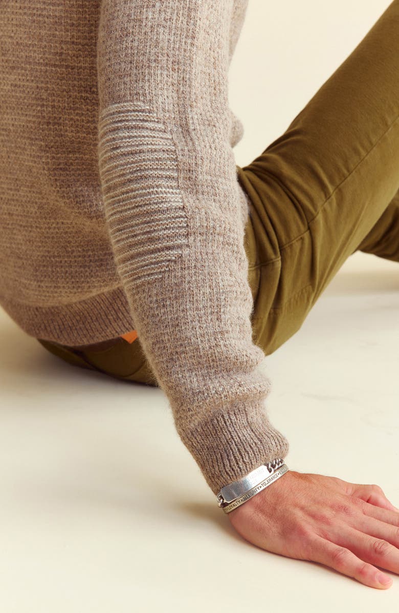 Billy Reid Lima Alpaca & Cotton Sweater, Alternate, color, 