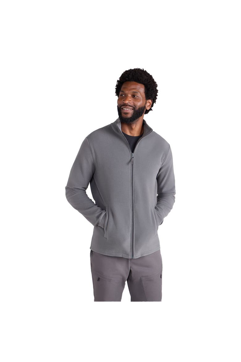 Raso Full Zip Fleece Top, Alternate, color, Dark Grey