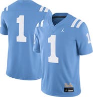 Jordan Brand Men's Jordan Brand #1 Light Blue UCLA Bruins Alternate Game Jersey