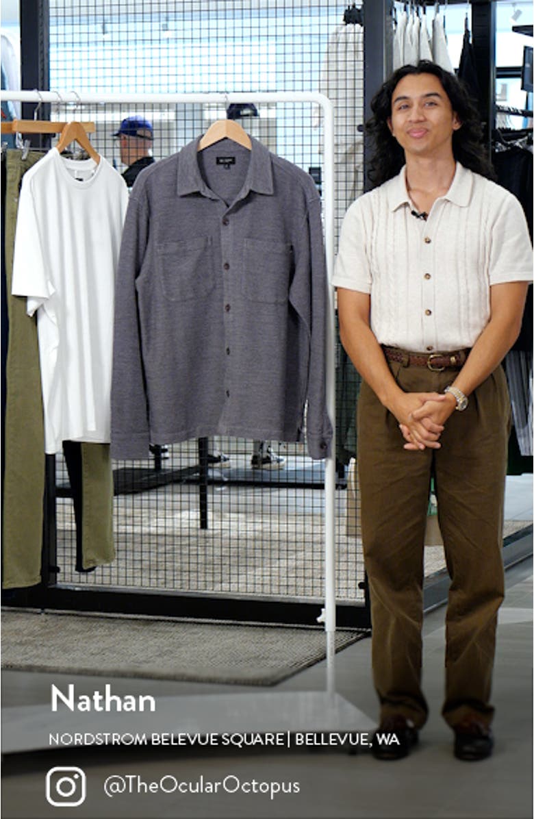 Elias Cotton Overshirt, sales video thumbnail