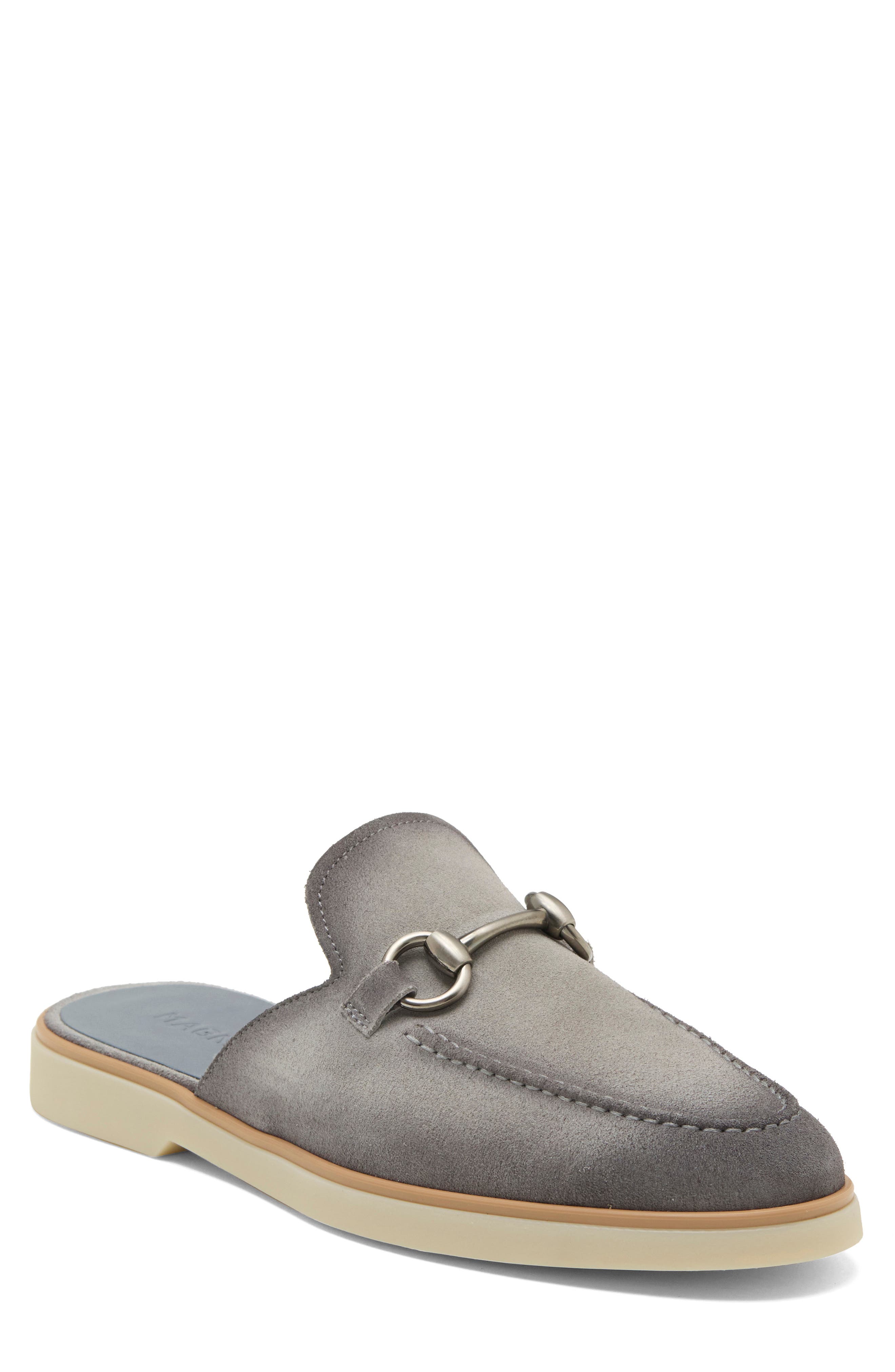 Lalo Bit Mule, Main, color, METAL SUEDE