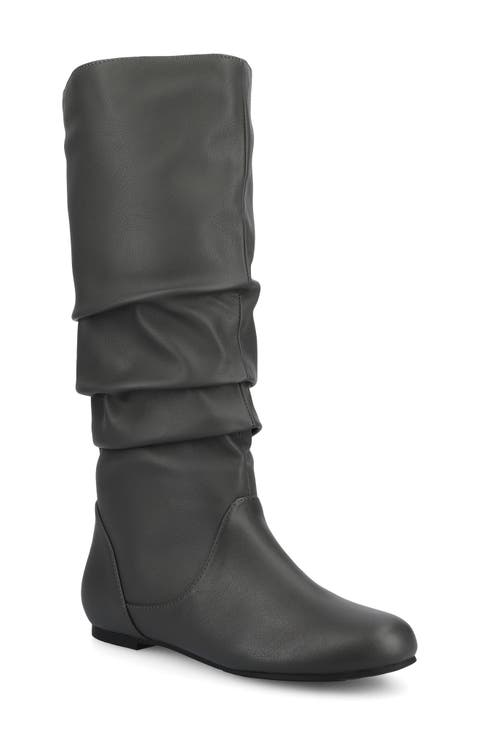 JOURNEE Jayne Ruched Tall Boot (Women)