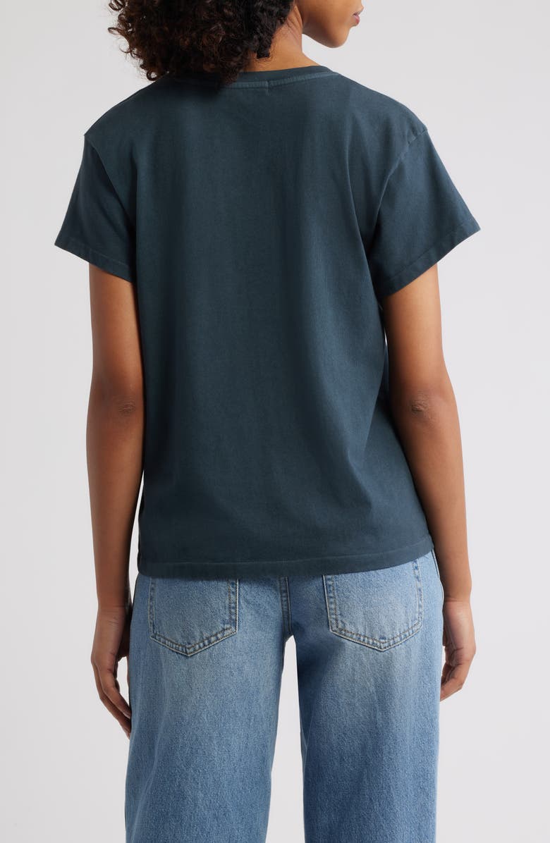 Daydreamer Willie Nelson Texas Stripe Cotton Graphic T-Shirt, Alternate, color, Vintage Black