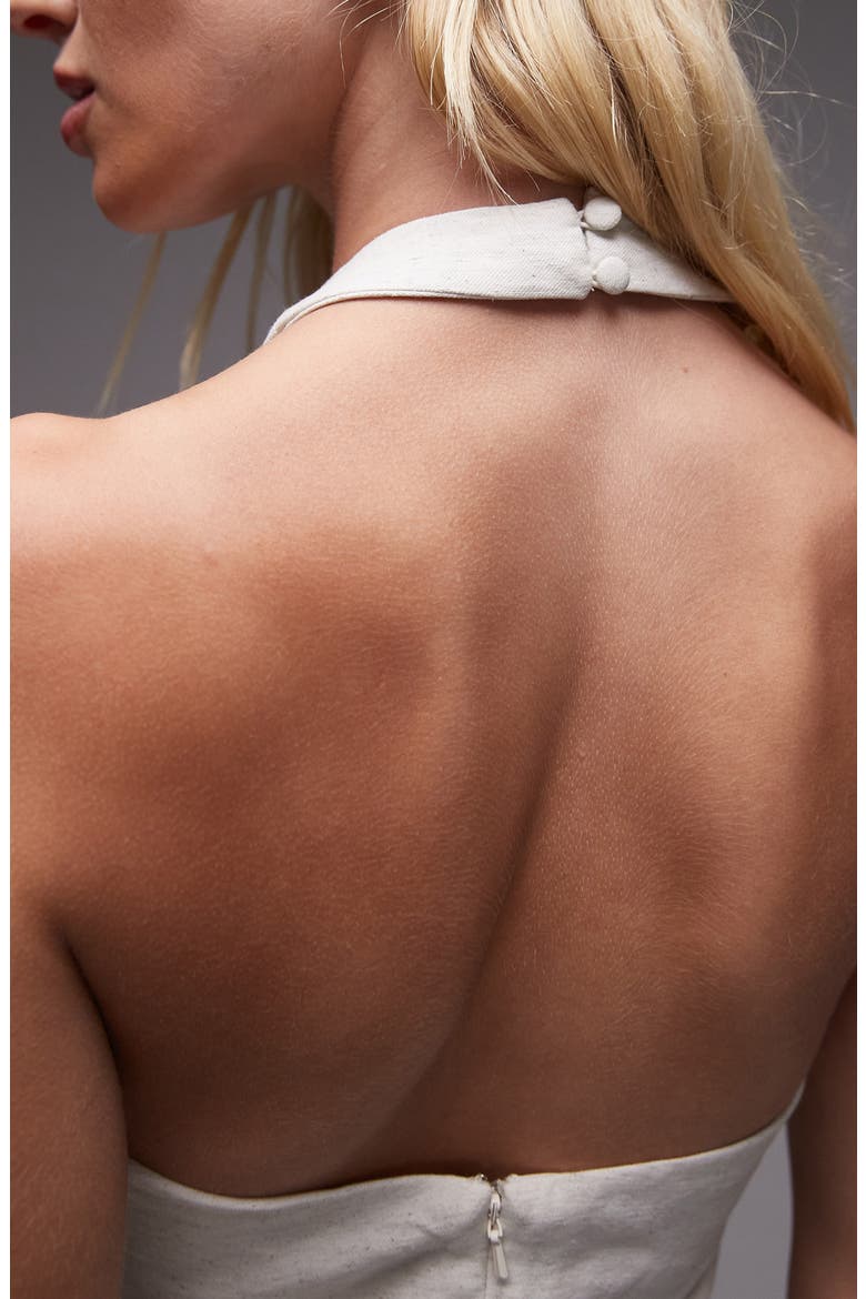 Halter Top, Alternate, color, BEIGE