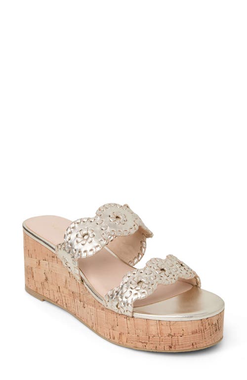 JACK ROGERS JACK ROGERS LAURIN PLATFORM WEDGE SANDAL