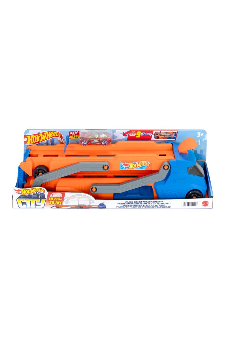 City Speed Track Transporter Playset, Main, color, NONE