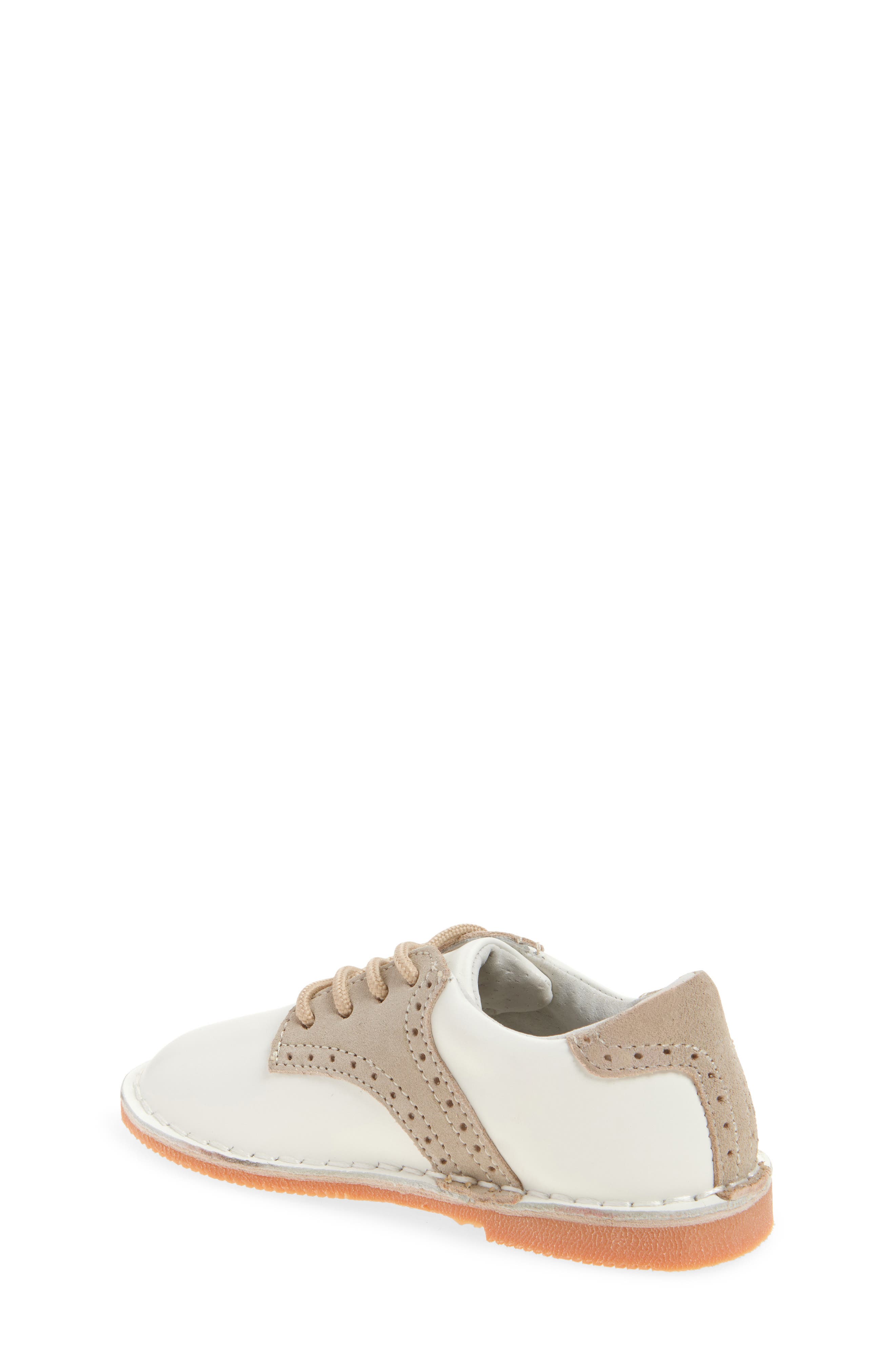 L'AMOUR Kids' Rowan Saddle Shoe, Alternate, color, White/ Sand