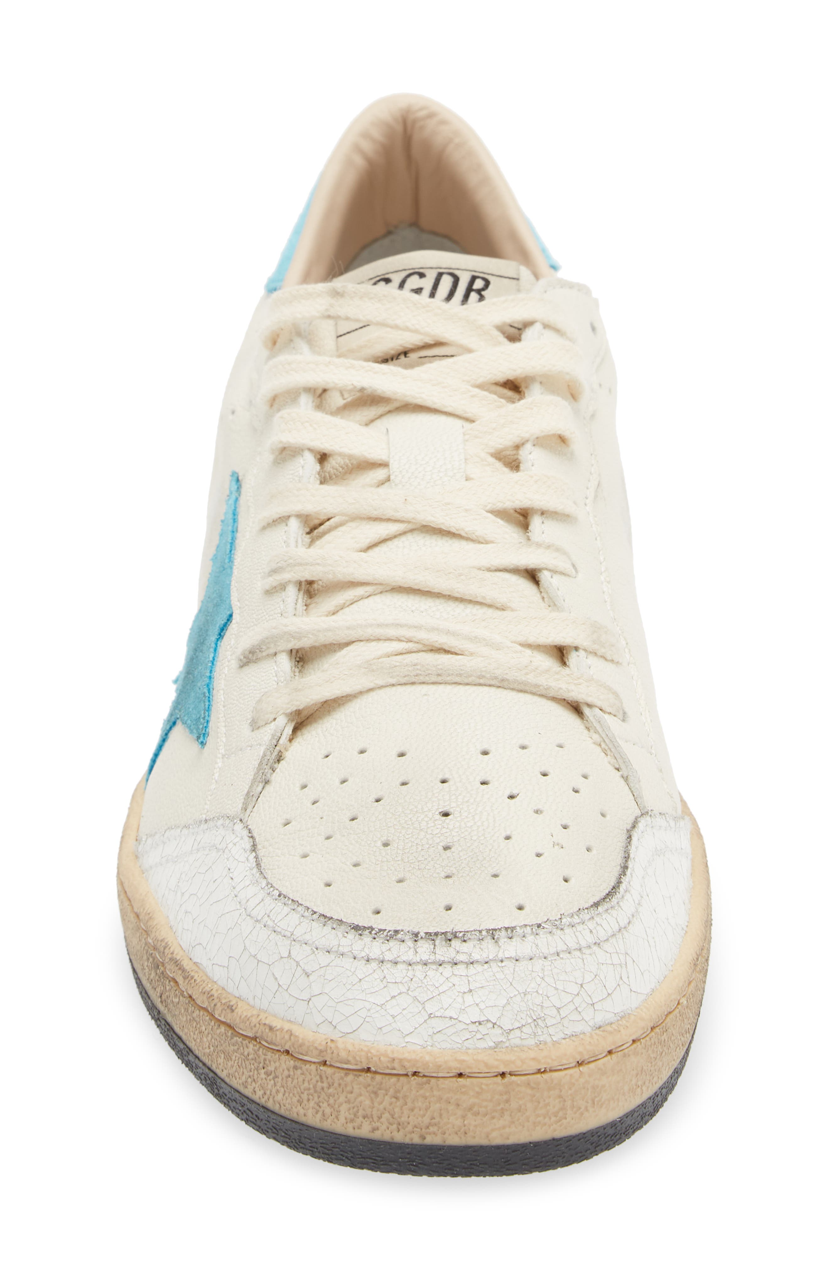 Golden Goose Ball Star Leather Low Top Sneaker, Alternate, color, 
