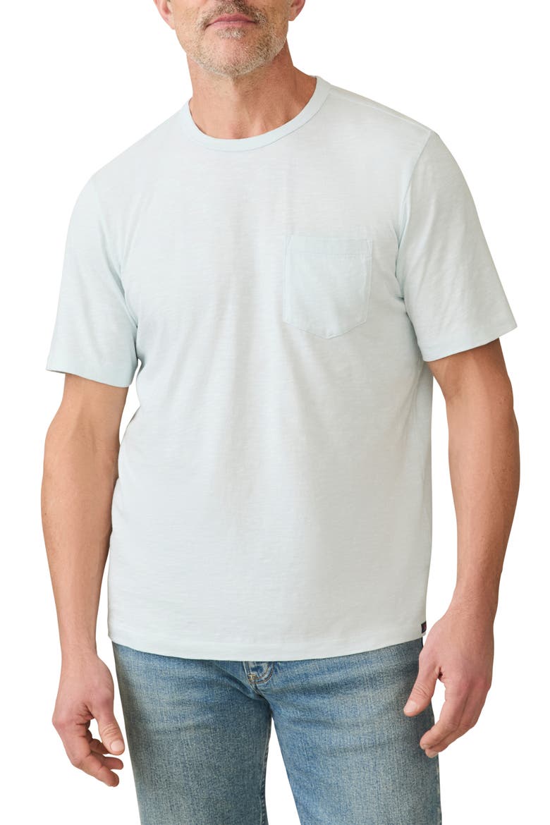 Sunwashed Pocket T-Shirt, Main, color, SKY