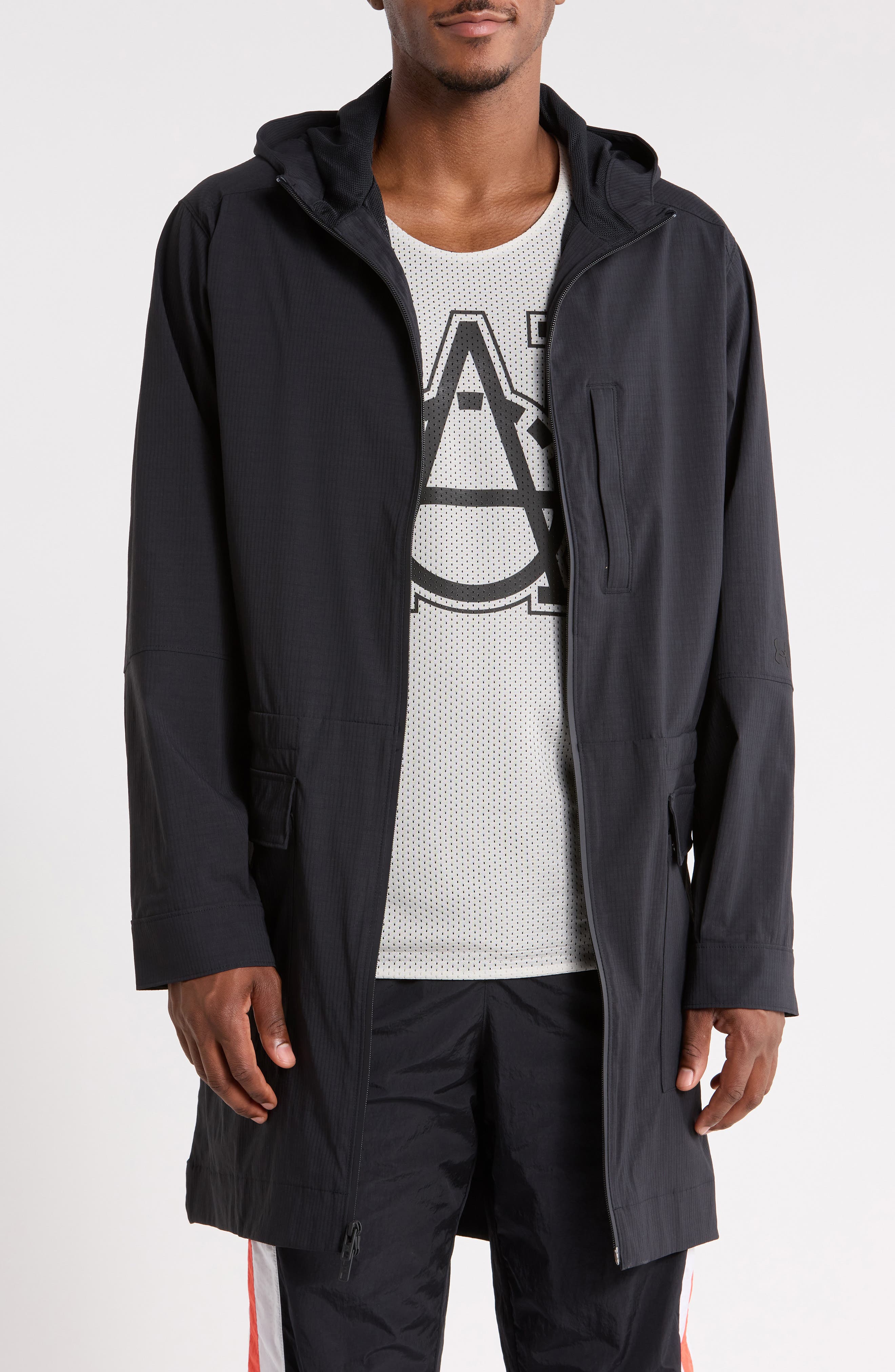 Unstoppable Textured Longline Jacket