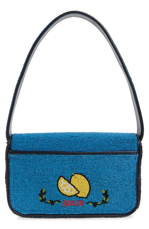 Staud Tommy Beaded Shoulder Bag