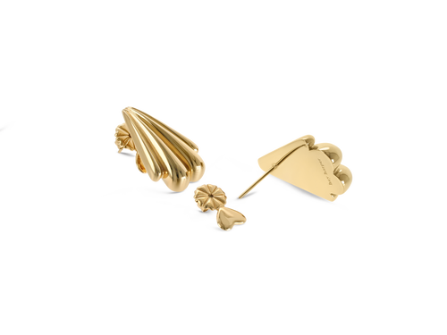 Hey Harper Diana Earrings In Brown