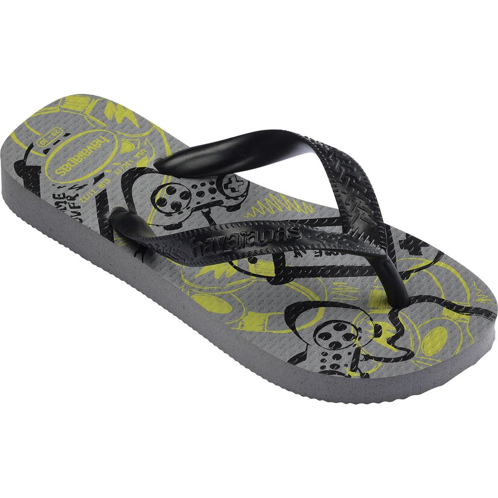 Havaianas Printed Footbed Flip-flops In Multi