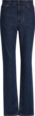 TOTEME High Waist Slim Leg Jeans