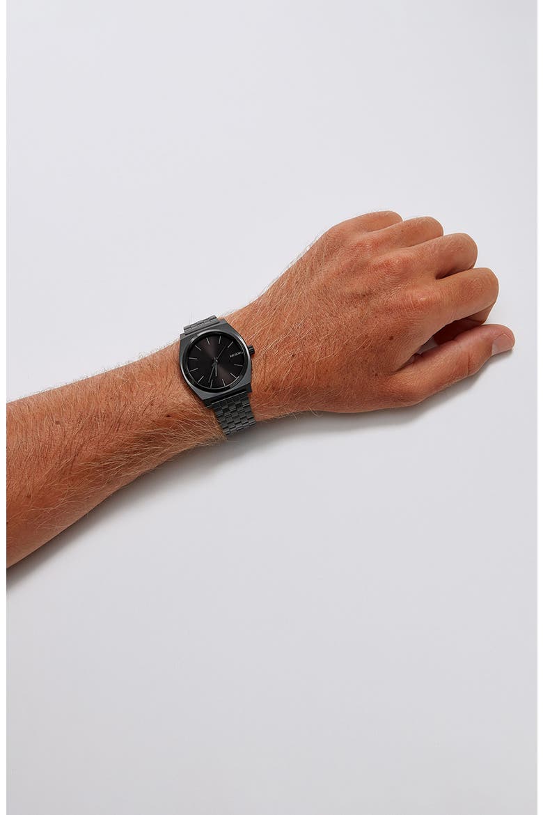 The Time Teller Bracelet Watch, 37mm, Alternate, color, BLACK/BLACK