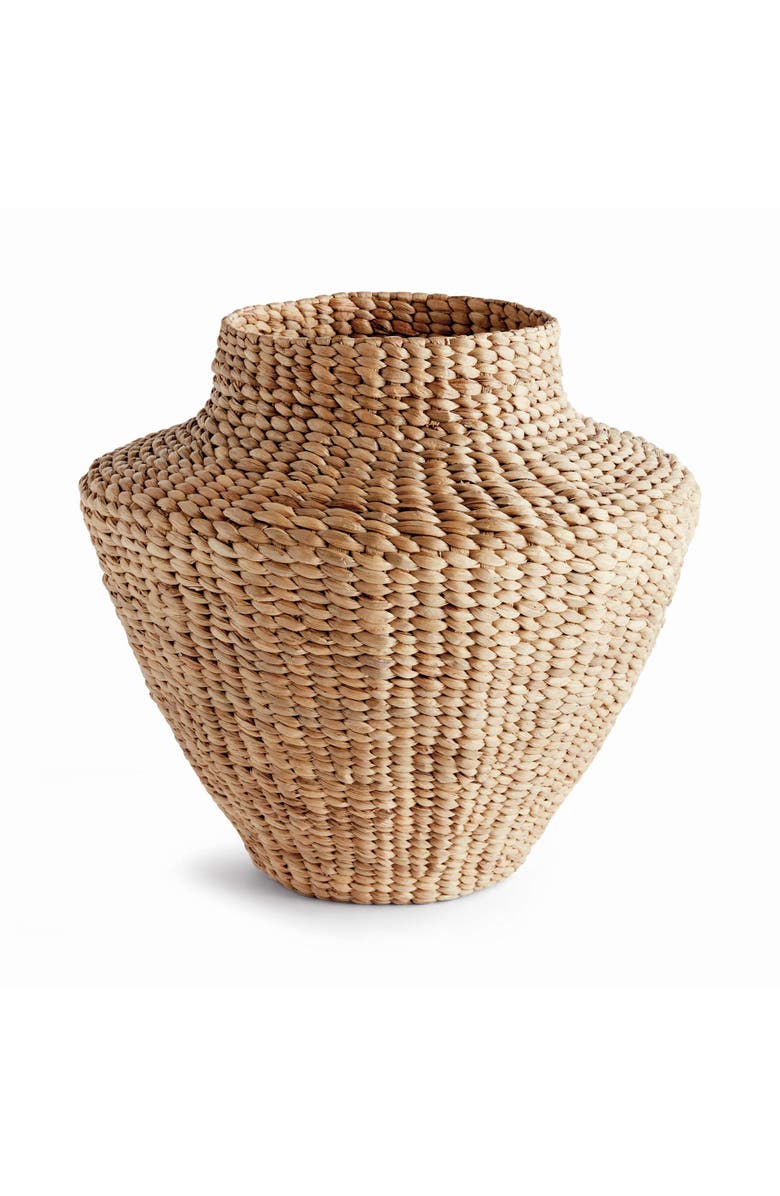 Napa Home & Garden Water Hyacinth Urn, Main, color, Beige