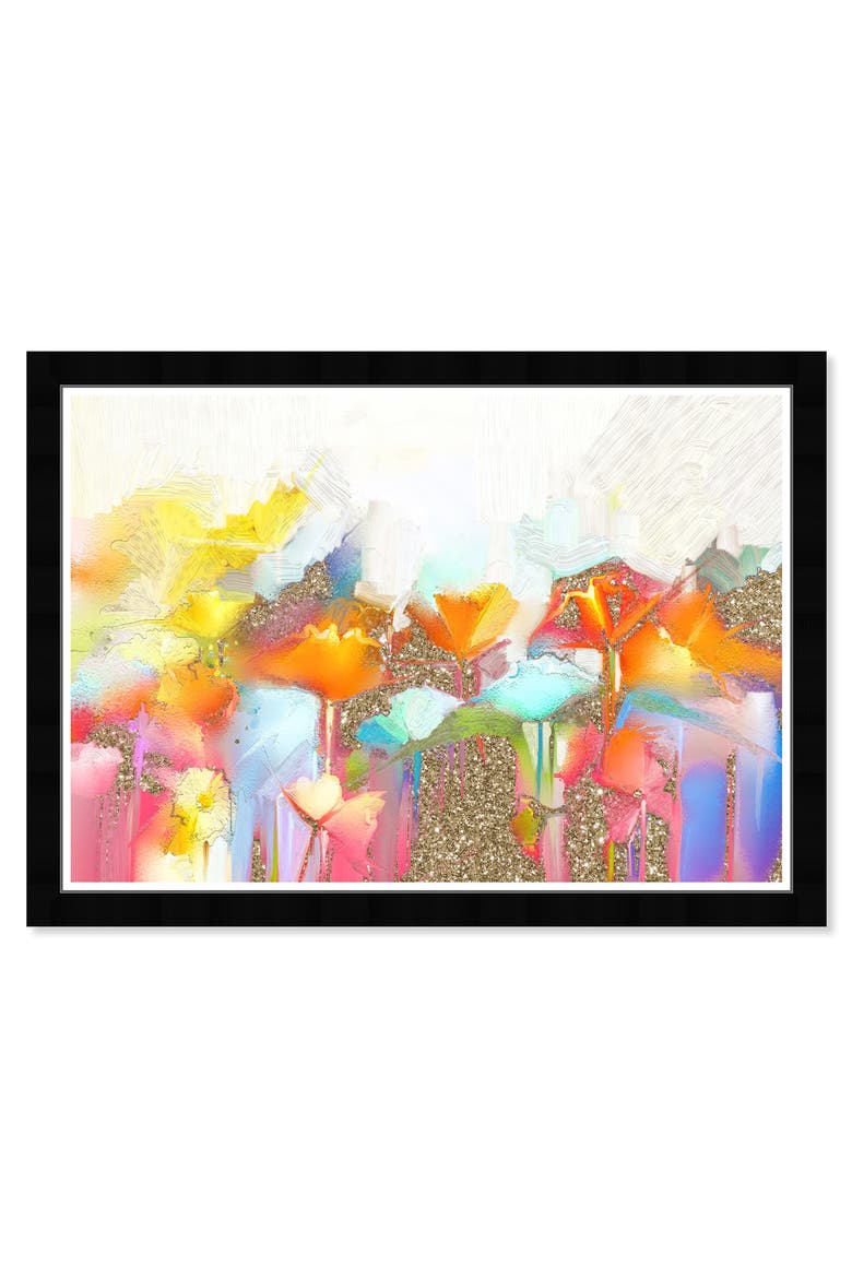 Wynwood 'Summer' Framed Wall Art, Main, color, YELLOW