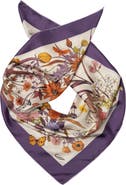 Elizabetta Flora - Hand Rolled Silk Foulard for Women