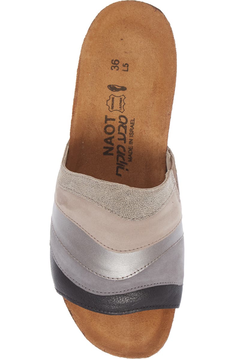 Naot Portia Slide Sandal, Alternate, color,