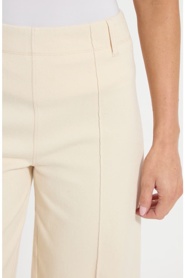 Nova High Waist Pintuck Wide Leg Jeans, Alternate, color, COCO CLAY