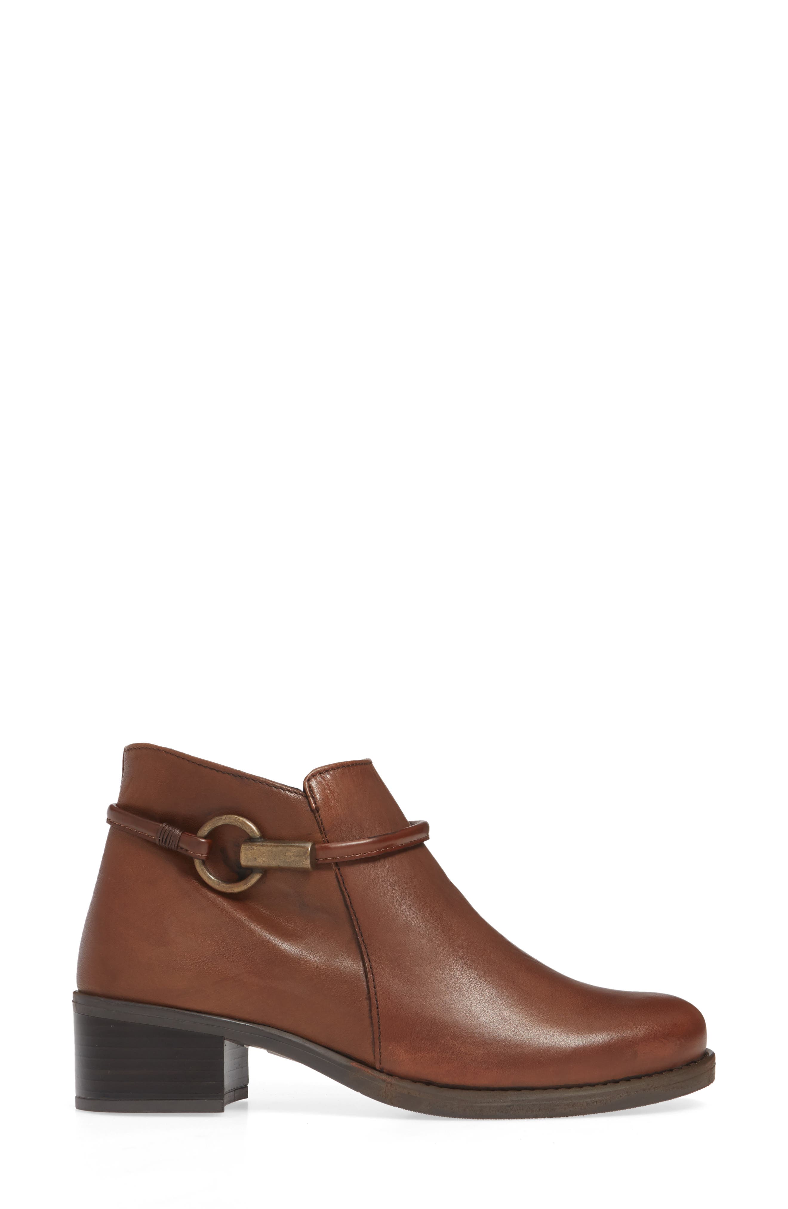 Miller Low Bootie, Alternate, color, LUGGAGE LEATHER