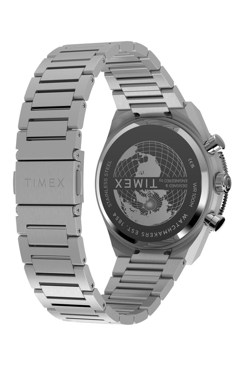 Continental Bracelet Watch, 40mm, Alternate, color, SILVER-TONE