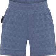 TINY TRIBE Textured Drawstring Shorts