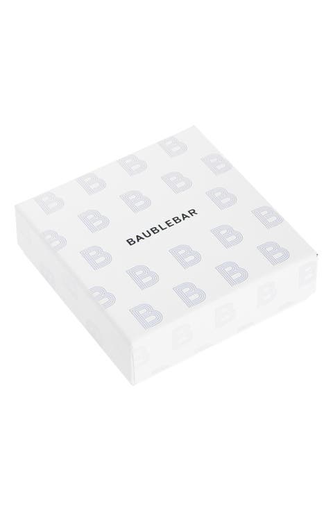 Crystal Initial Pendant Necklace