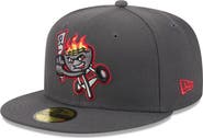 New Era Men's New Era  Gray Rancho Cucamonga Quakes Theme Nights 59FIFTY Fitted Hat