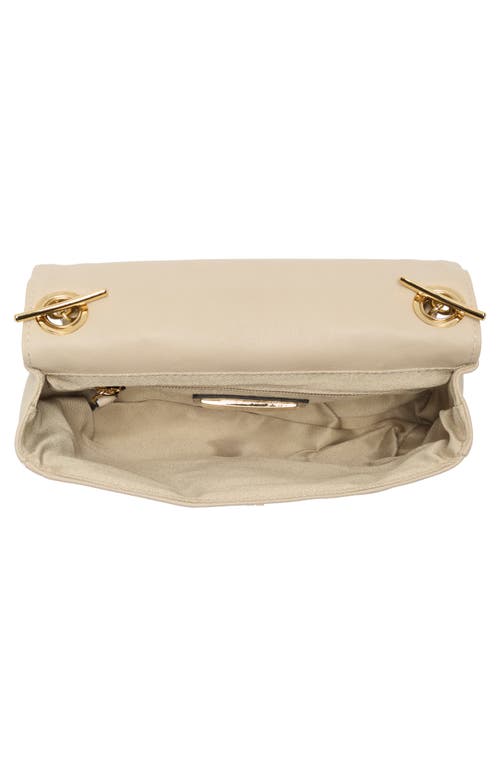 Valentino By Mario Valentino Beatriz Quilted Leather Top Handle Bag In White