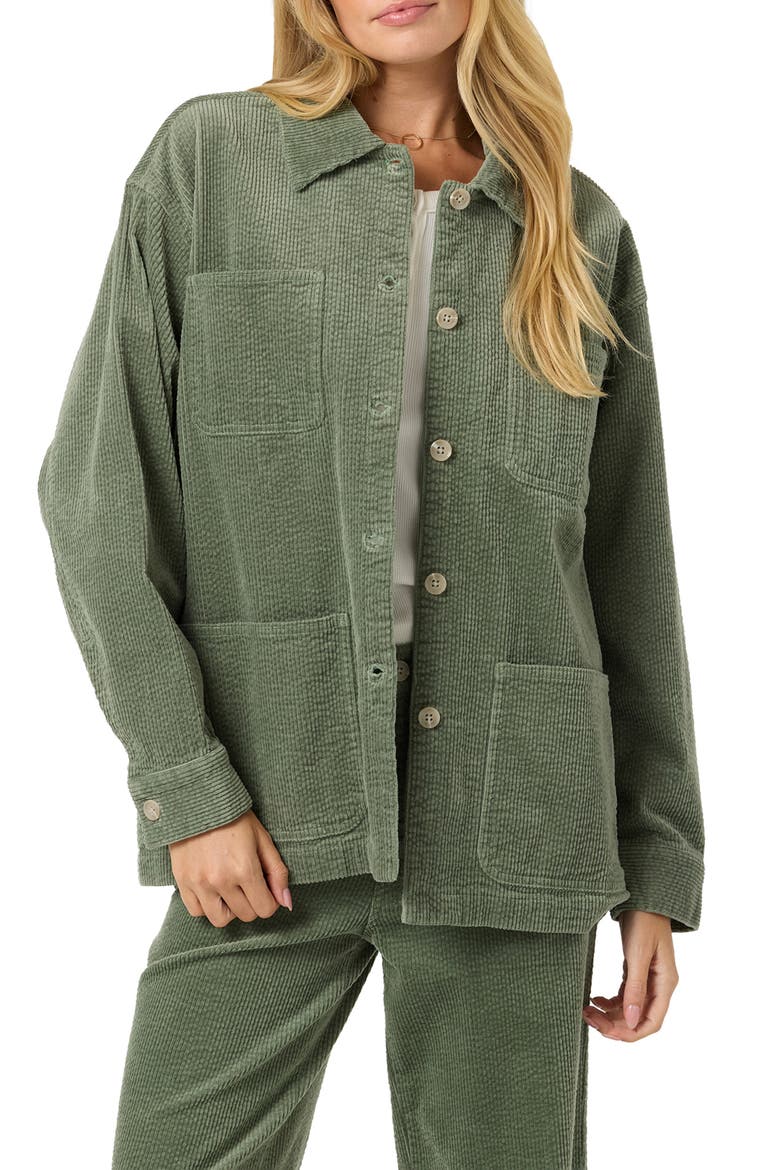Langford Corduroy Shacket, Main, color, SEA SPRAY