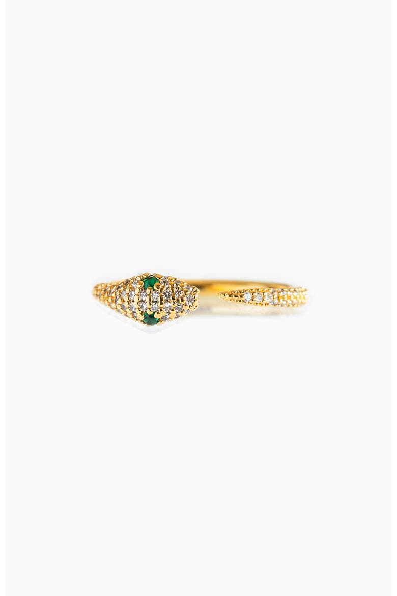 Viper Open Ring, Main, color, GOLD